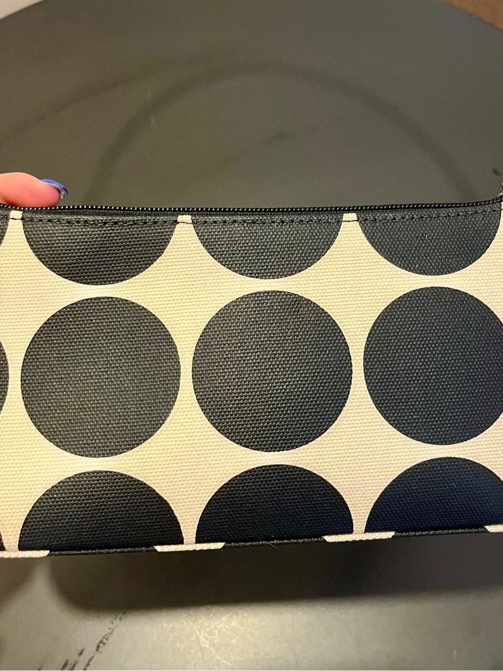 Kate Spade x Urban Outfitters Exclusive Shoulder Bag in Black & White Polka Dot